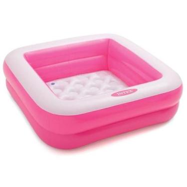 Imagem de Piscina Inflavel Infantil Rosa 57l 57100 - Intex