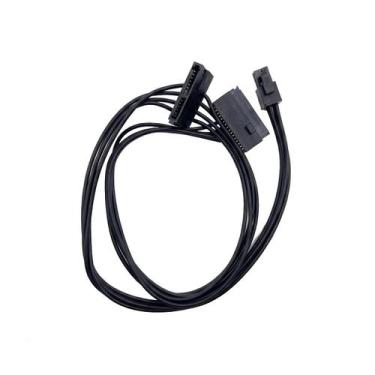 Imagem de Cabo de Energia SATA - Mini 4 Pinos para 2 SATA - 45cm - para Lenovo -