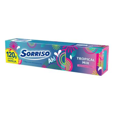Imagem de Creme dental sorriso tropical mix 120G