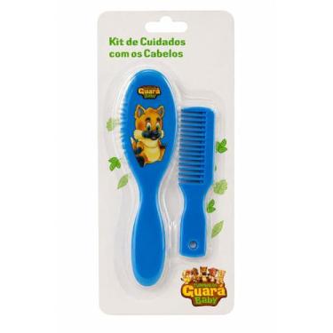Imagem de Kit Cuidado P/ Cabelo do Bebê - Azul - Turminha Guara - Turminha Guará