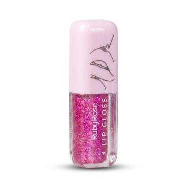 Imagem de Lip Gloss Brilho Labial Ruby Rose Firework Acabamento Luminoso Para Ma