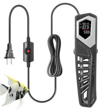 Imagem de Aquecedor para Aquário HITOP 600W com Controlador Digital de Titânio