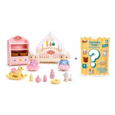 Imagem de Casinha Feliz Quarto Do Bebê + Boneco Surpresa Aleatório - I co.