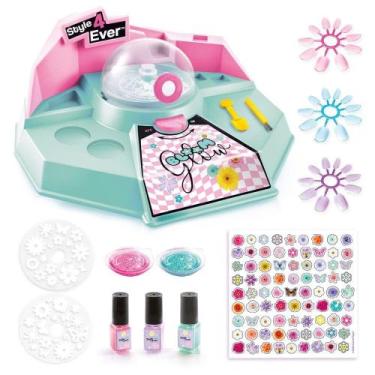 Imagem de Kit de Unhas e Tatuagem Bloom - Fun Divirta-se
