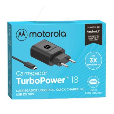 Imagem de Carregador Motorola Turbo Onevision Power G8 G9 G100 Plus Original - Mega top