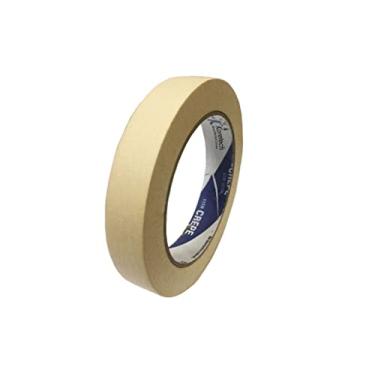 Imagem de 5 Rolo Fita Crepe Fina 18mmx45m Adesivo Uso Geral (1pct)