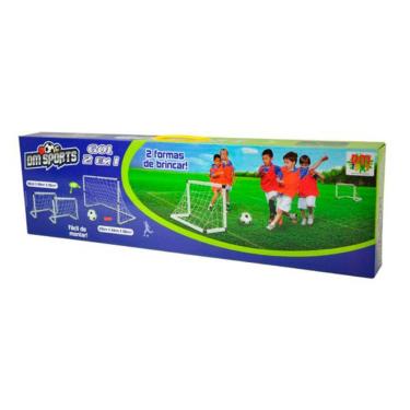 Imagem de Trave Infantil - Gol 2 em 1 - Gol a Gol - DM Sports - DM Toys