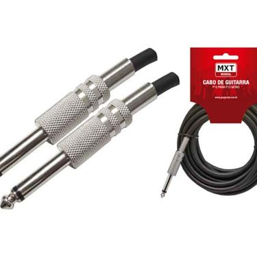 Imagem de Cabo de Guitarra P10 / P10 Mono 5 Mts