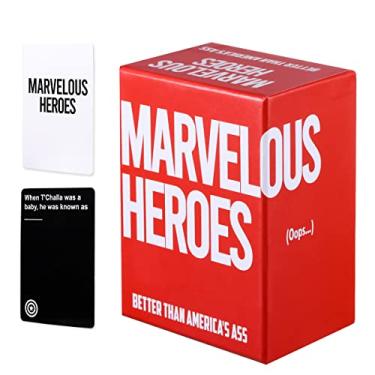 Imagem de Marvel Heroes Card Game Card Games for Adults and Family, Party Games for Game Night