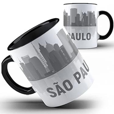 Imagem de Caneca preta Cidade São Paulo
