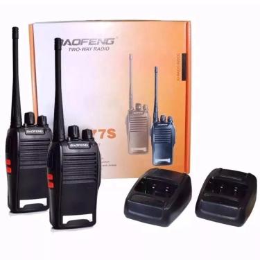 Imagem de Kit 4 Radio Comunicador 777s 16 Canais Profissional Ht Uhf