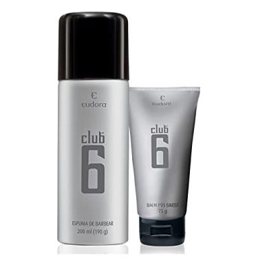 Imagem de Eudora Kit Club 6 Espuma de Barbear + Balm Pós Barba