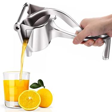 Imagem de Espremedor manual de suco de frutas cítricas prensa manual pesada espremedor de frutas manual destacável espremedor de limão romã laranja limão cana de açúcar suco de cozinha ferramenta de frutas