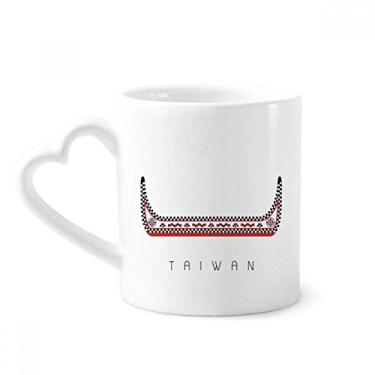 Imagem de Taiwan Viagem Dragão Barco China Caneca Café Cerâmica Copos Copo Coração Vidro
