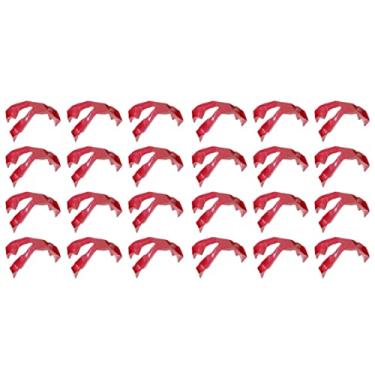 Imagem de Luxshiny 2 Conjuntos 18 Unidades Clipe De Comida De Dedo Pinça De Chef Pinças De Dedo De Frango Pinças De Comida Pinça De Frutas Pinças Para Comer Clipe Vegetal Plástico Asas De Frango