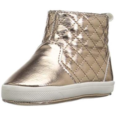 Imagem de Baby Deer Bota de cano curto 02-4846 para meninas, Ouro rosa, 1 Medium US Infant