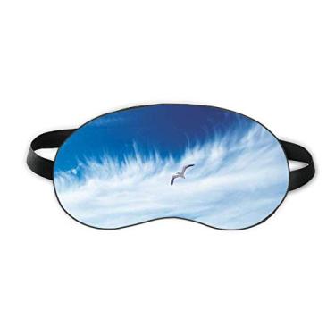 Imagem de Clouds Bird Blue Sky Sleep Eye Shield Soft Night Vlindfold Shade Cover