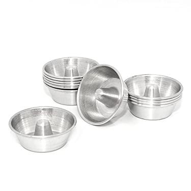 Imagem de Forma Mini Pudim/Torta Suça Pacote 12und Alumínio N°3