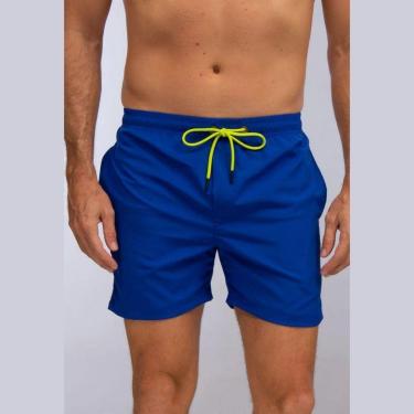 Imagem de Short Red Feather Swim Fantasy Blue Klein-Masculino