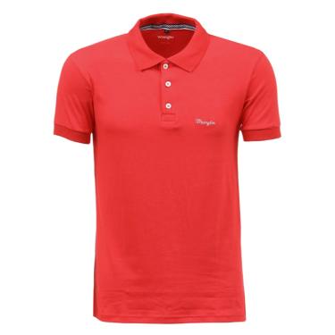 Imagem de Camiseta Gola Polo Masculina Vermelha Wrangler 36008