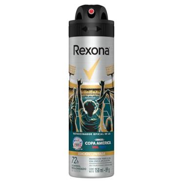 Imagem de Desodorante Antitranspirante Aerosol Masculino Rexona Active Dry 72 horas 150ml, Branco