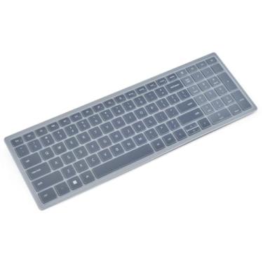 Imagem de Capa de teclado para teclado Dell Pro Plus KM7120W e KB740, película protetora de teclado KM7120W - transparente