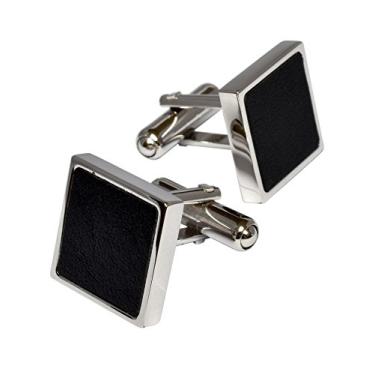 Imagem de [TAVARAT] Abotoaduras masculinas para homens prendedor de gravata genuíno Learher Tps-063, free, latão, Sem Pedra Preciosa