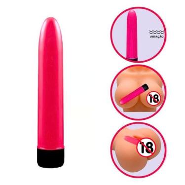 Imagem de Vibrador Personal Liso de 18 cm Pink - Sexy Import