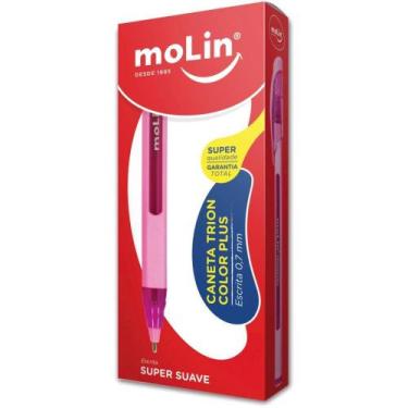 Imagem de Caneta Esferografica Trion Rosa - Molin