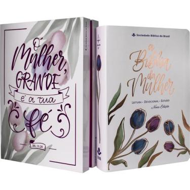 Imagem de Bíblia Estudo Da Mulher Branca Devocional ARC Letra Grande - SBB