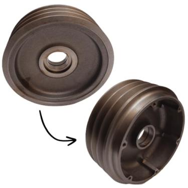 Imagem de Polia da Embreagem Principal Yanmar TC11 TC11S TC12 TC12S TC14 TC14S