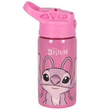 Imagem de Garrafa Térmica LILO STITCH ROSA GF56184 Original Disney - Luxcel