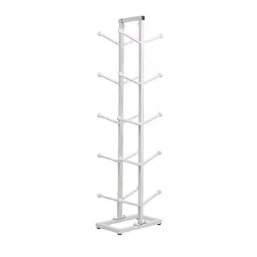 Imagem de ZDJZMGZ Suporte de basquete, rack de armazenamento de bolas de garagem de 2 a 6 camadas, rack de armazenamento de equipamentos esportivos, suporte de armazenamento, adequado para garagem, quadra de