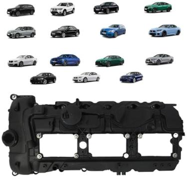 Imagem de TAMPA DE VÁLVULA N55 3.0 24V 6C X1 X3 X4 X5 X6 M2 M3 M4 COM JUNTA E PARAFUSO PLÁSTICO - 11127570292