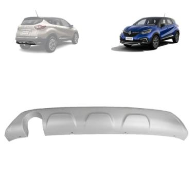 Imagem de SPOILER DO PARACHOQUE TRASEIRO PRATA CAPTUR 2017 A 2022 (TEXTURIZADO) - 850706485R