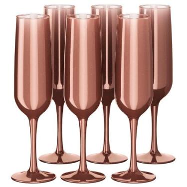 Imagem de Jogo de Taças para Espumante 160ml 6 Peças - Coza Celebration, Rose