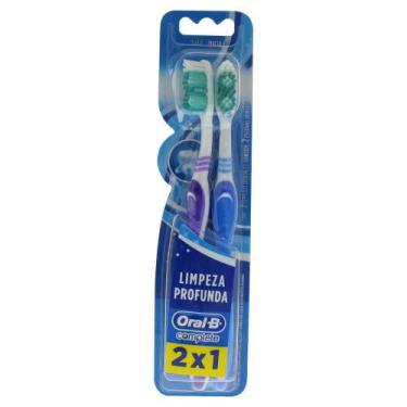Imagem de Escova Dental Oral B Complete - Embalagem Com 2 Unidades
