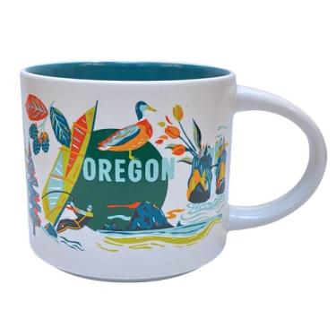 Imagem de Starbucks Caneca de cerâmica Oregon Série Discovery, 400 ml