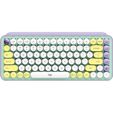 Imagem de Teclado Logitech Pop Emoji Keys 920-010714 Wireless, Hortela