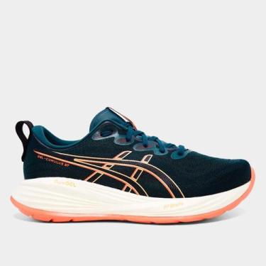 Imagem de Tênis Asics Gel-Cumulus 27 Masculino, Verde, Rosa, 39