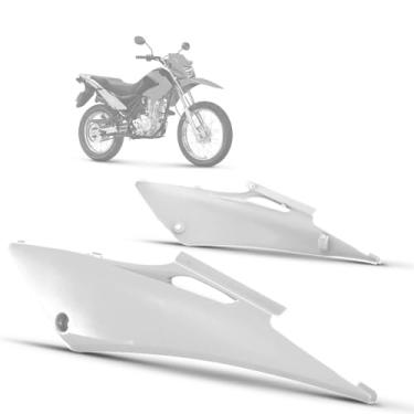 Imagem de TAMPA LATERAL PRO TORK BROS 150 2014 (PAR) BRANCO ROSS