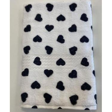 Imagem de Toalha de Banho Prisma Estampada Dohler, Formosa Preta