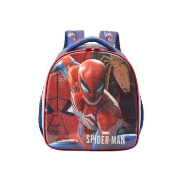 Imagem de Lancheira Mochila Escolar Spider-Man Homem Aranha 13374 - Xeryus