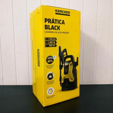 Imagem de Lavadora de Alta Pressão Karcher Prática Black 1400W 1500 PSI, 110V
