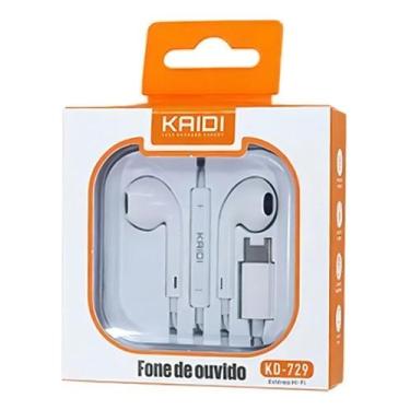 Imagem de Fone De Ouvido Tipo C Para Moto G75 G85 Edge 30 40 50 Neo - Kaidi