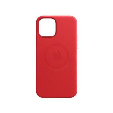 Imagem de Capa de Couro com MagSafe Escarlate - para iPhone 11 Mini Original, Ve