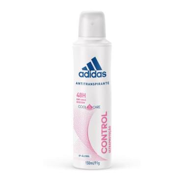 Imagem de Kit 3 Desodorante Aerossol Adidas Feminino Control 150ml