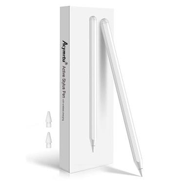 Imagem de iPad Pencil igual ao Apple Pencil 2ª geração com carregamento magnético sem fio, caneta iPencil compatível com iPad Pro 11 em 1/2/3/4, iPad Pro 12,9 polegadas 3/4/5/6, iPad Air4/5, iPad Mini 6