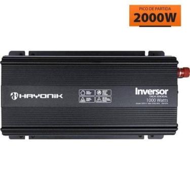 Imagem de Inversor De Onda Senoidal 1000w 12vdc-127v Pw21-1 Off Grid Hayonik [f003]