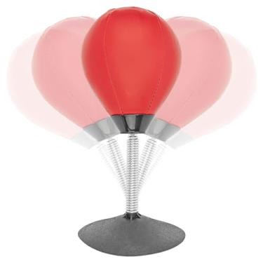 Imagem de Fairly Odd Novelties Saco de pancadas para área de trabalho, alívio de estresse, boxe novidade presente elefante branco.